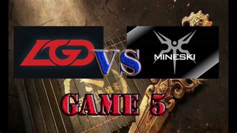 Mineski vs LGD .